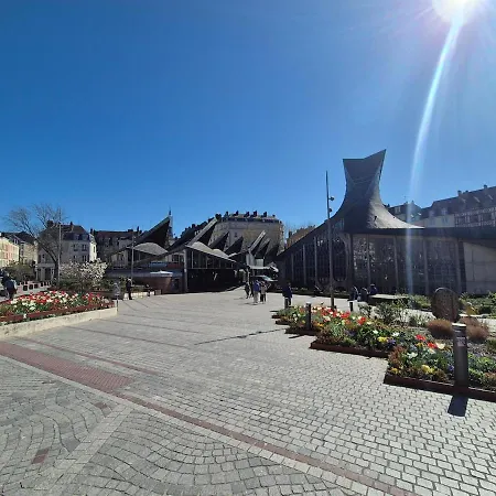公寓 Le Saint Eloi 6 Pers Parking Vieux Marche 鲁昂